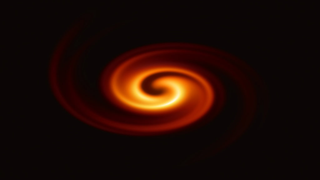 Le trou noir supermassif M87*. // Source : Flickr/CC/Stuart Rankin (photo recadrée)