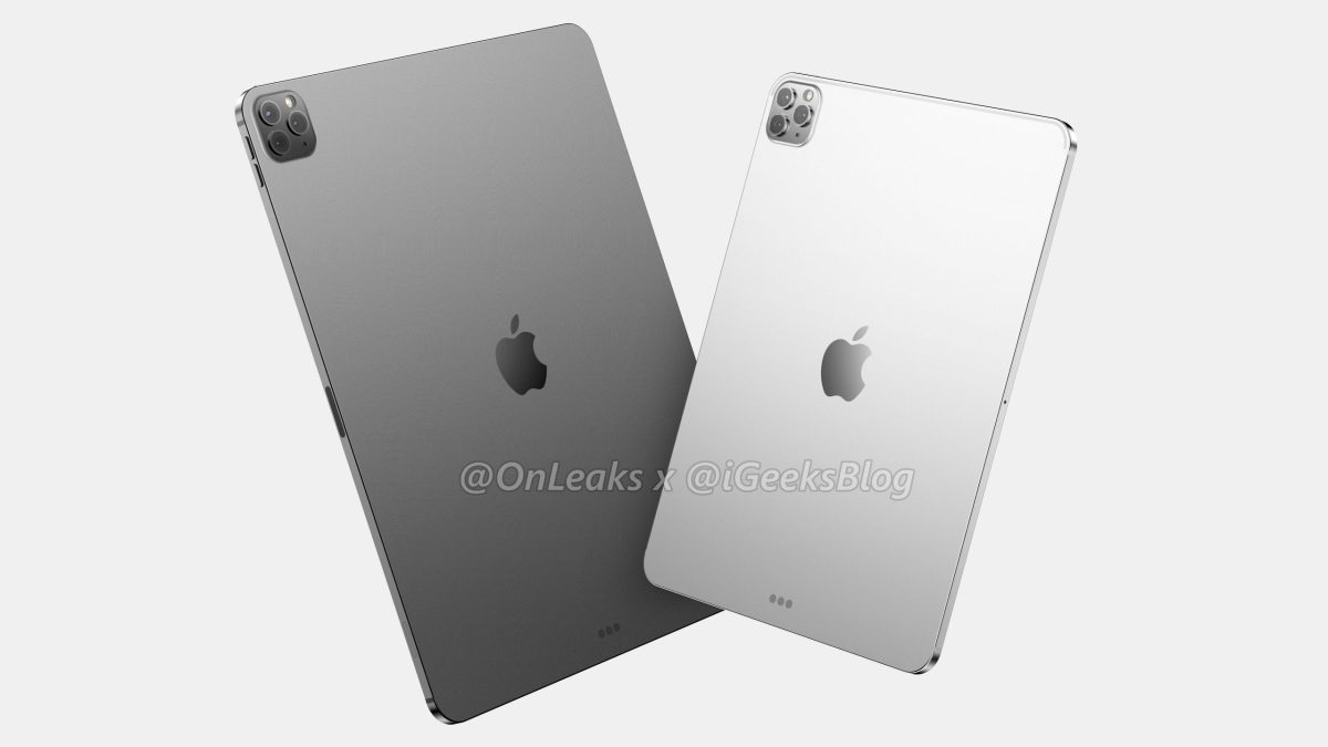 Fuite iPad Pro 2020 // Source : OnLeaks (via iGeeks Blog)