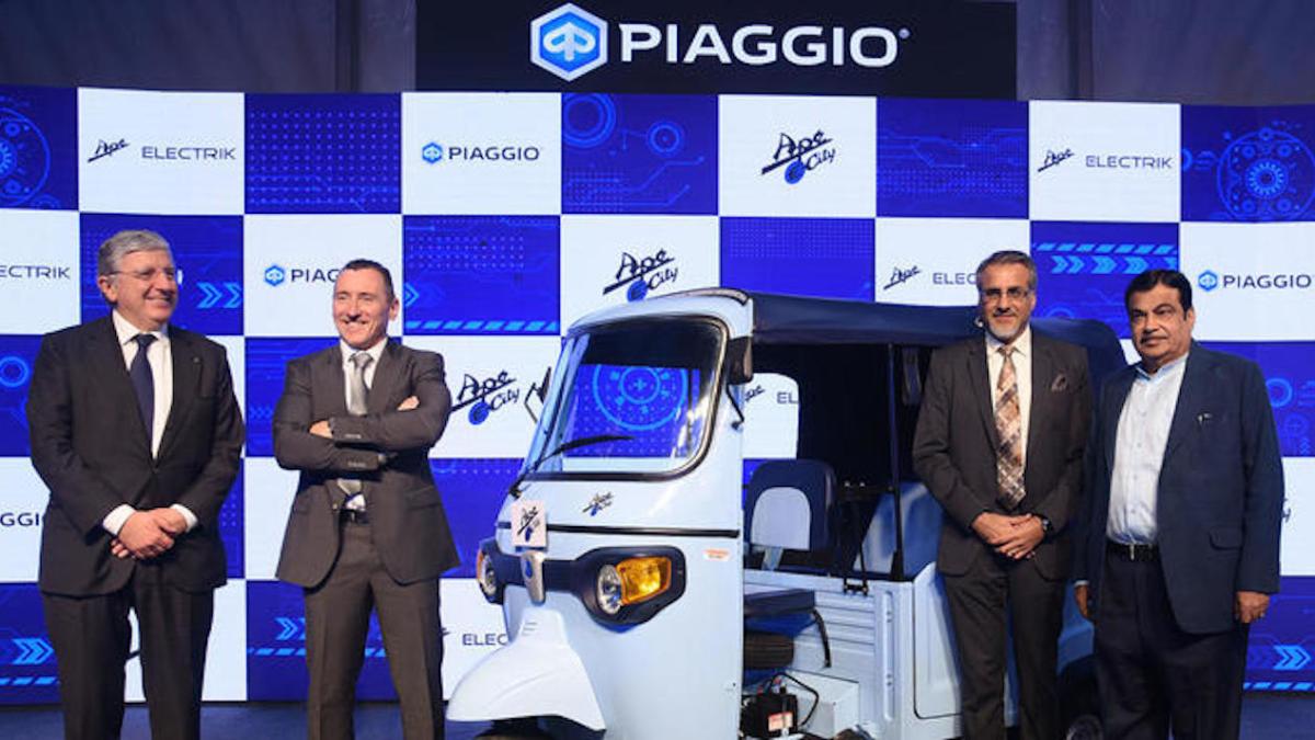 Ape E-City // Source : Piaggio Group