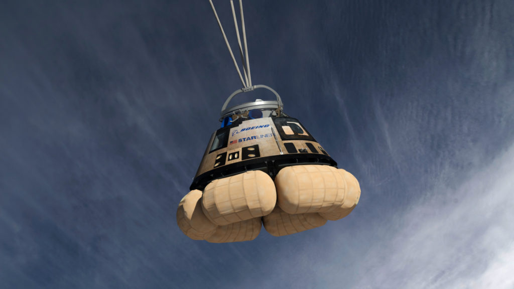 boeing starliner capsule espace