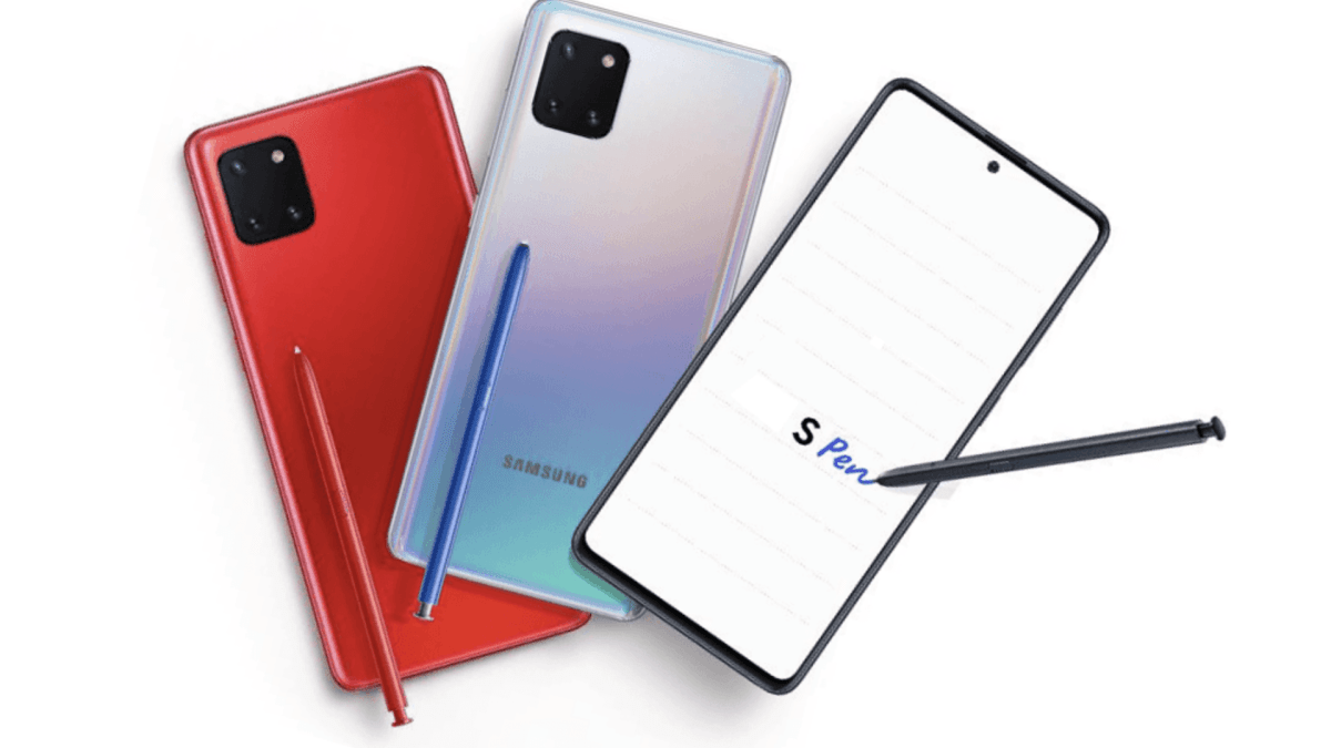 Samsung Galaxy Note 10 Lite // Source : WinFuture