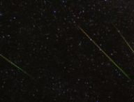 Des étoiles filantes. // Source : Pxhere/Domaine public (photo recadrée)