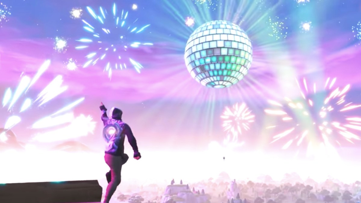 L'événement de Fortnite nouvel an 2019 // Source : YouTube