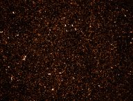 Cette image contient des milliers de galaxies. // Source : SARAO; NRAO/AUI/NSF (photo recadrée)