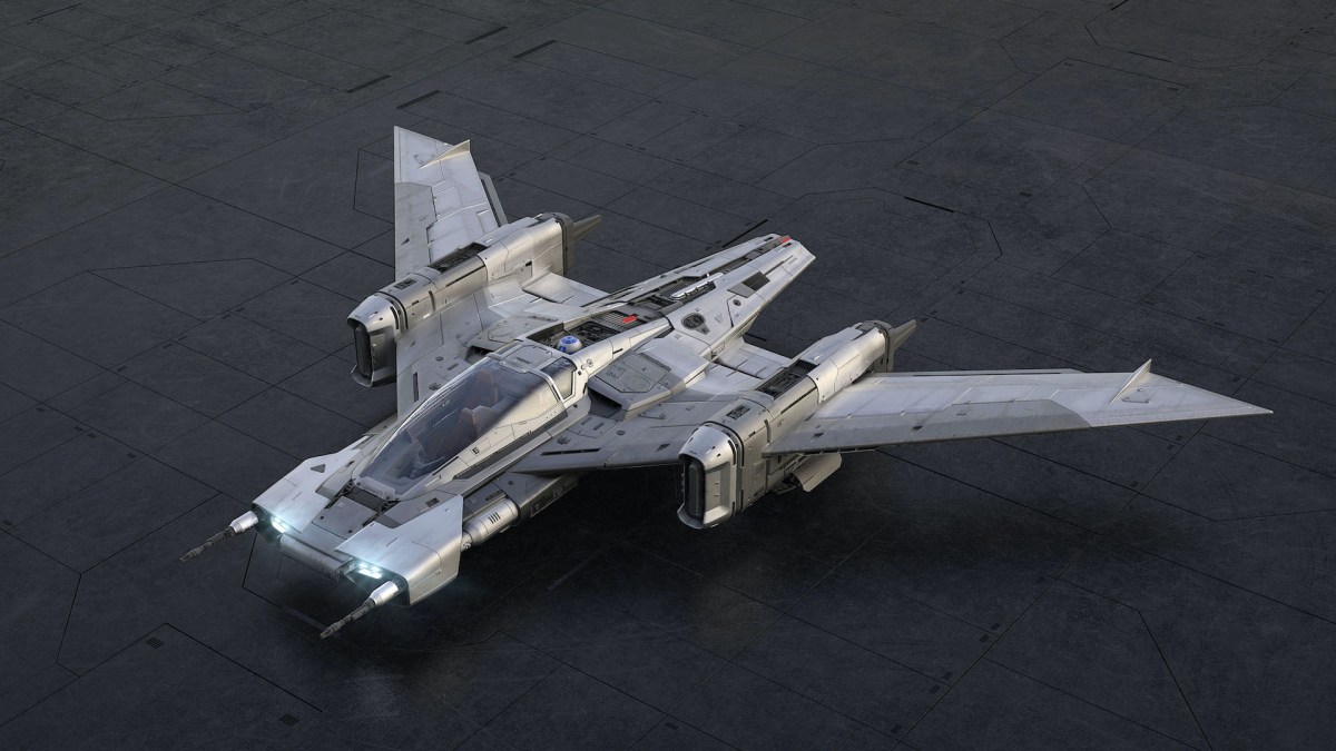 Porsche Tri-Wing S-91x Pegasus Starfighter // Source : Porsche