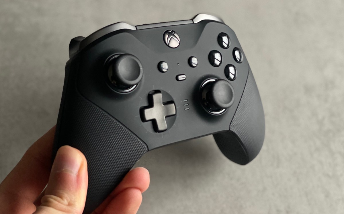 La manette Xbox Elite Series 2 (vue du dessus) // Source : Maxime Claudel pour Numerama