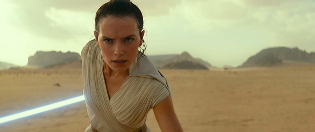 Rey dans l'Ascension de Skywalker, image du trailer // Source : Disney