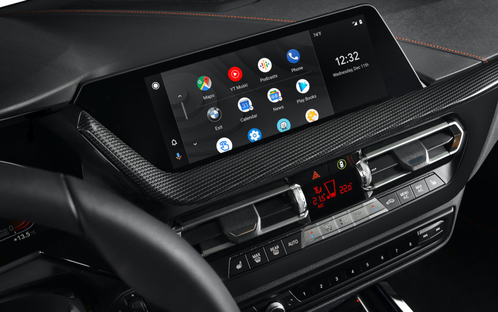 Android Auto chez BMW // Source : BMW Android Auto chez BMW // Source : BMW