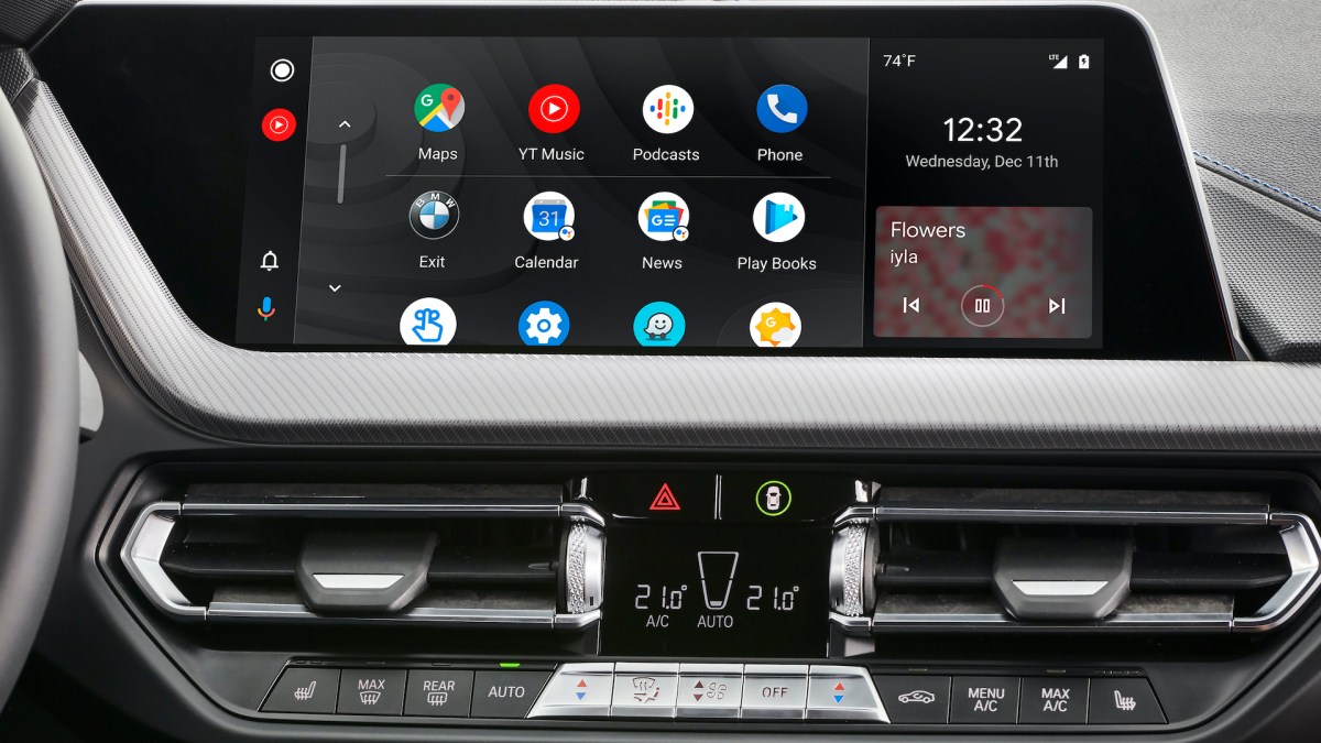 Android Auto chez BMW // Source : BMW
