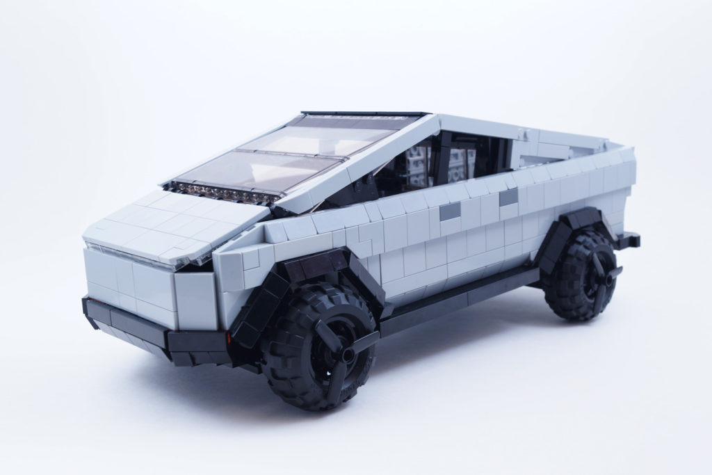 Le Cybertruck en Lego // Source : Lego Ideas