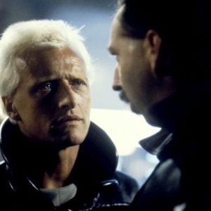 Le réplicant interpété par Rutger Hauer. // Source : The Ladd Company / Ridley Scott Le réplicant interpété par Rutger Hauer. // Source : The Ladd Company / Ridley Scott