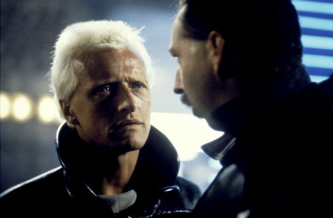 Le réplicant interpété par Rutger Hauer. // Source : The Ladd Company / Ridley Scott