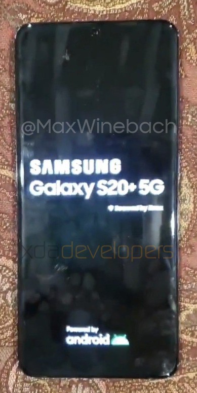 Samsung Galaxy S20+  // Source : XDA Developers