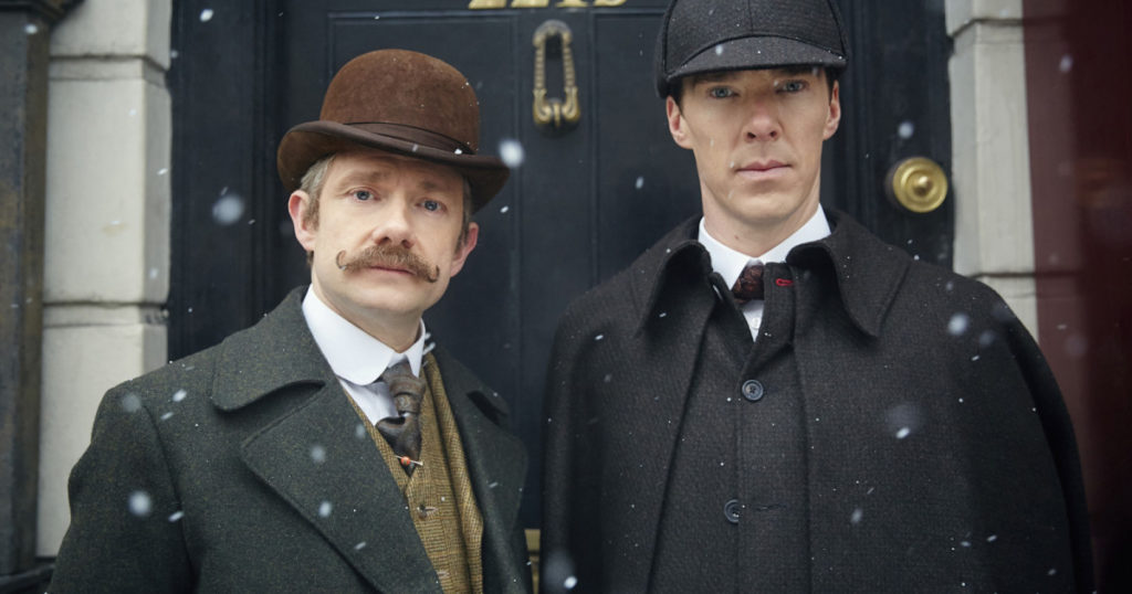 Sherlock Holmes est de retour à l'époque victorienne dans L'effroyable mariée. // Source : BBC