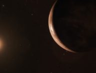 Une super-Terre en orbite autour de son étoile. // Source : Wikimedia/CC/ESO/M. Kornmesser (photo recadrée)