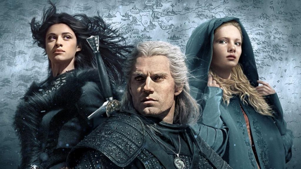 La version de Netflix découpe la chronologie en trois temporalités, axées sur Geralt, Yennefer et Ciri. // Source : Netflix