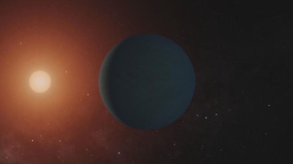 Le système TRAPPIST-1. // Source : NASA/JPL-Caltech (photo recadrée)