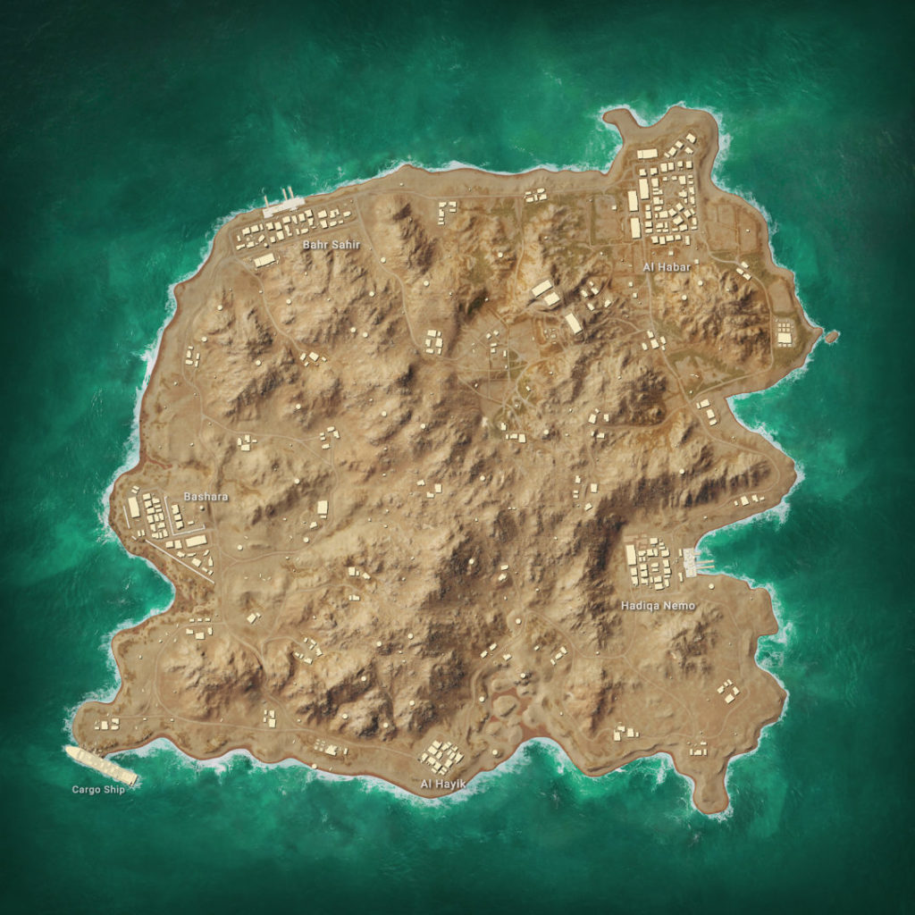PUBG carte Karakin // Source : PUBG Corp. PUBG carte Karakin // Source : PUBG Corp.