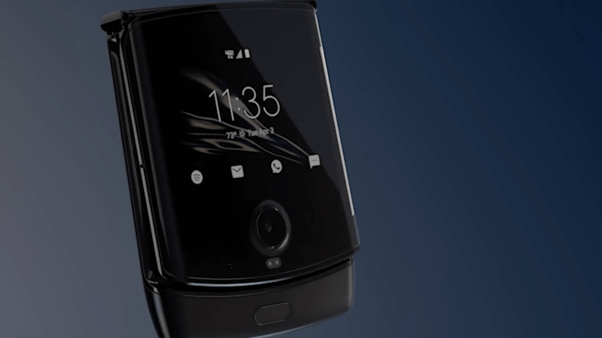 Smartphone pliable Motorola Razr // Source : Motorola 