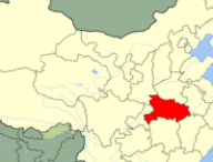 Région concernée ; dont Wuhan est la capitale (carte domaine public).