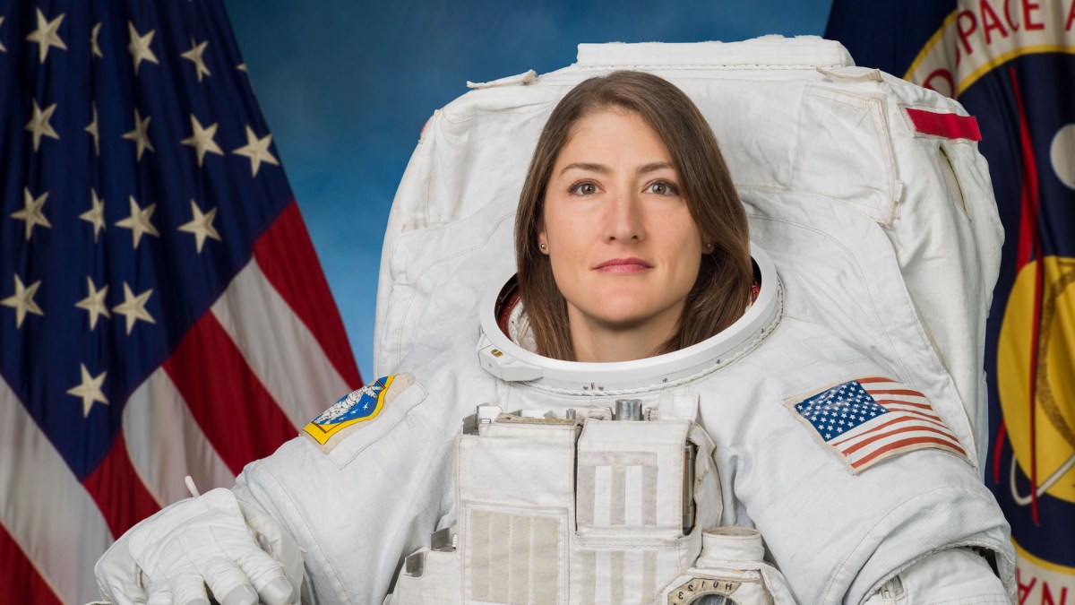 Christina Koch en 2018 // Source : Wikimedia/CC/Bill Stafford