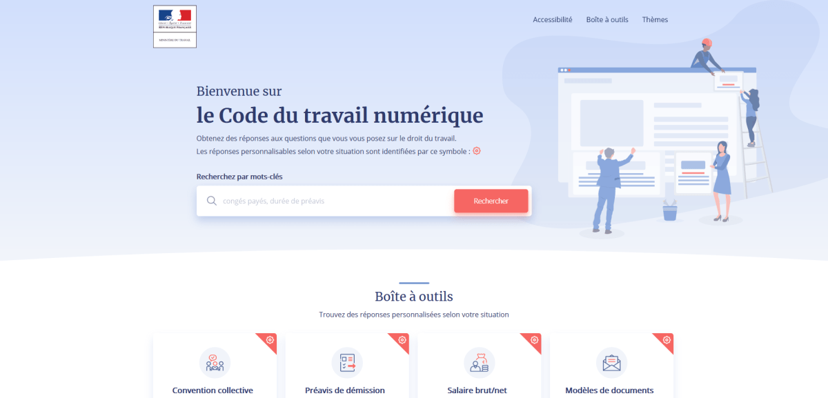 Code du travail numérique