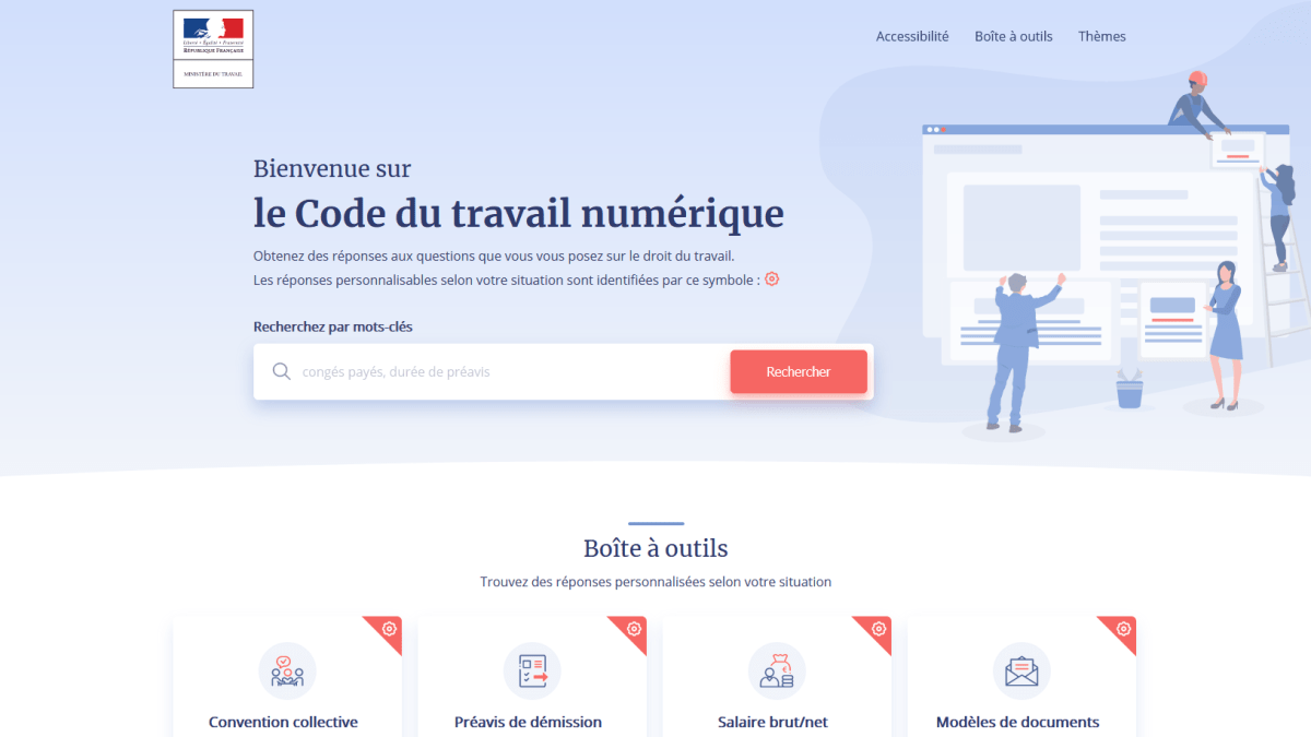 Code du travail numérique