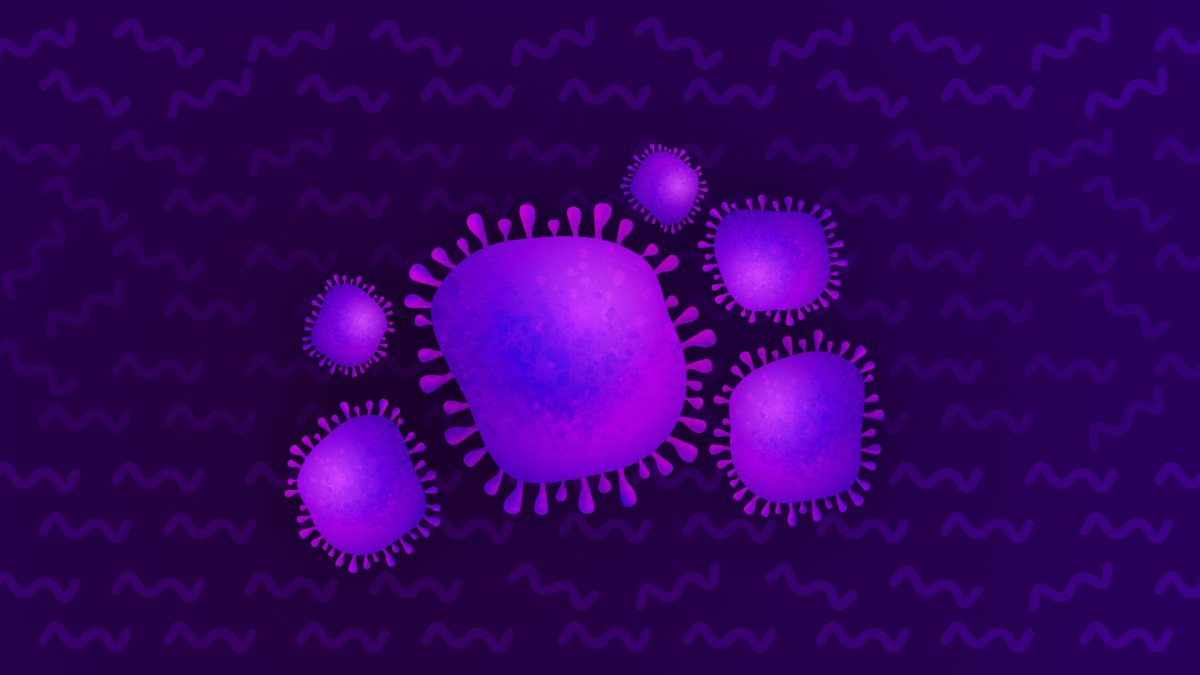 Le coronavirus nCov-2019 (illustration). // Source : Numerama / Claire Braikeh
