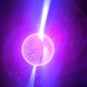 Une étoile à neutrons. // Source : Flickr/CC/Kevin Gill (photo recadrée et modifiée)
