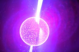 Une étoile à neutrons. // Source : Flickr/CC/Kevin Gill (photo recadrée et modifiée) Une étoile à neutrons. // Source : Flickr/CC/Kevin Gill (photo recadrée et modifiée)