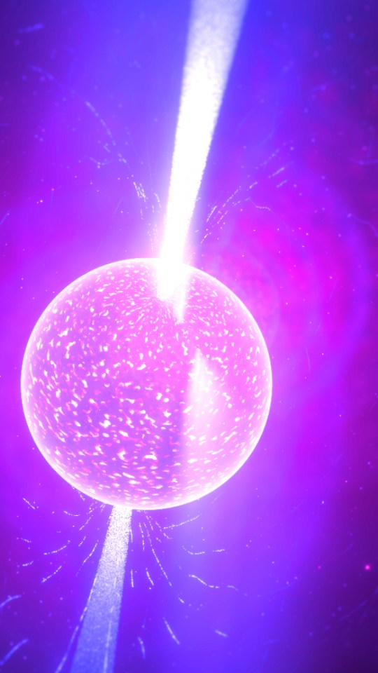 Une étoile à neutrons. // Source : Flickr/CC/Kevin Gill (photo recadrée et modifiée) Une étoile à neutrons. // Source : Flickr/CC/Kevin Gill (photo recadrée et modifiée)