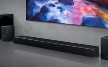 Barre de son Samsung HW-Q90R // Source : Samsung Barre de son Samsung HW-Q90R // Source : Samsung