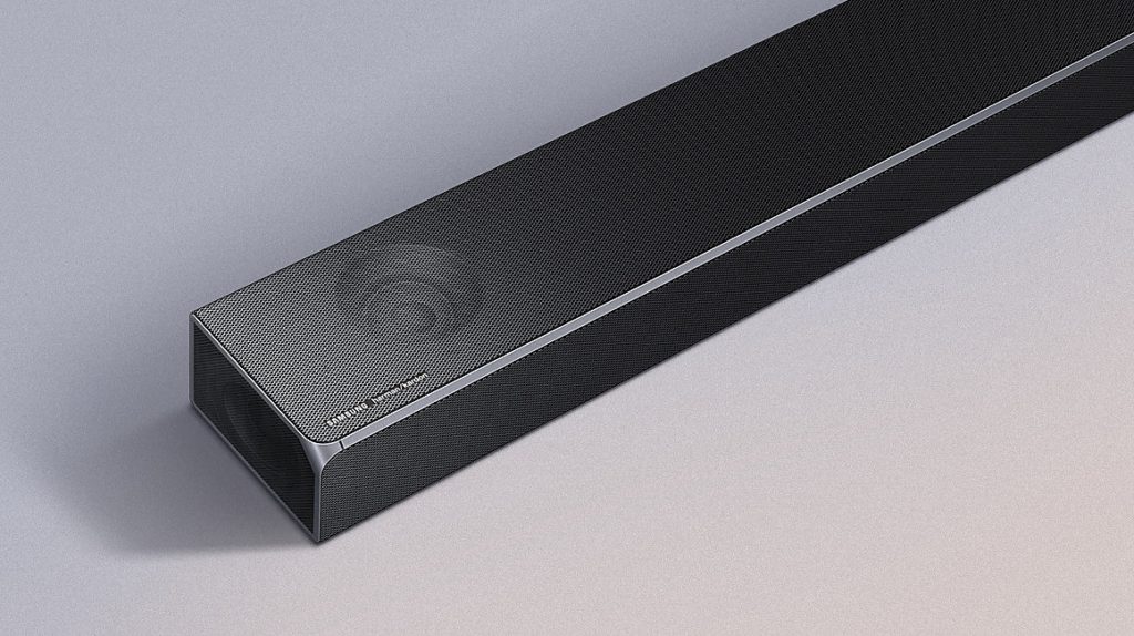 Barre de son Samsung HW-Q90R // Source : Samsung Barre de son Samsung HW-Q90R // Source : Samsung