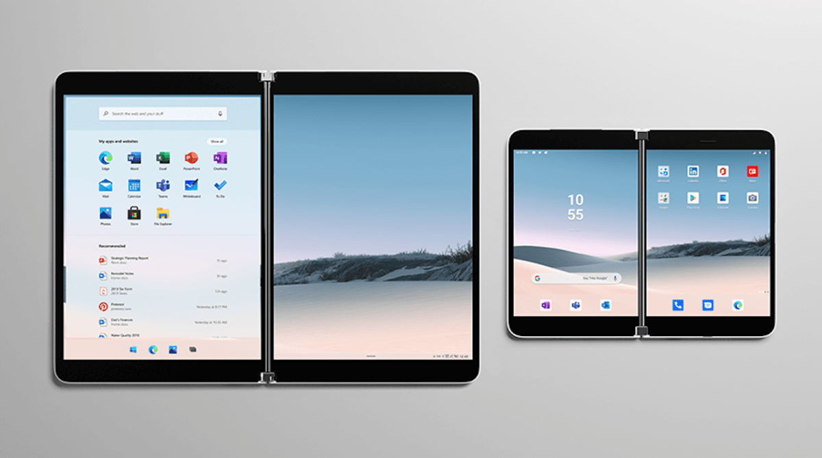 Microsoft Surface double écran // Source : Microsoft 