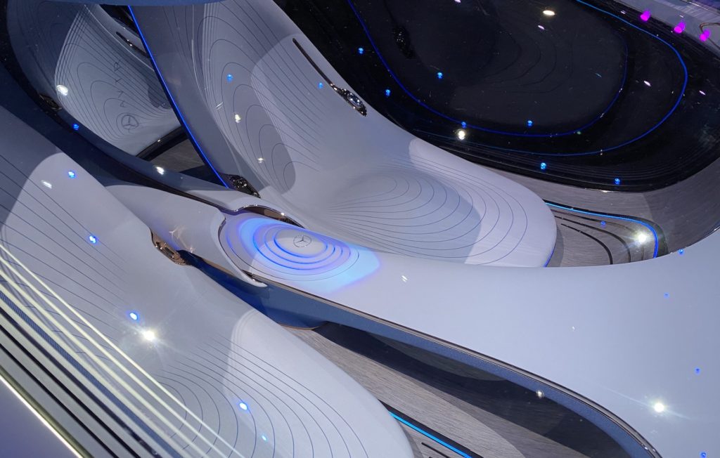 Mercedes Vision AVTR // Source : Maxime Claudel pour Numerama Mercedes Vision AVTR // Source : Maxime Claudel pour Numerama