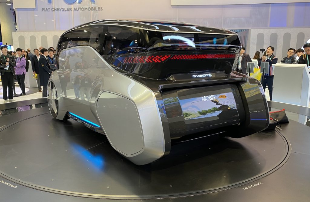 Hyundai Mobis M.Vision S // Source : Maxime Claudel pour Numerama Hyundai Mobis M.Vision S // Source : Maxime Claudel pour Numerama