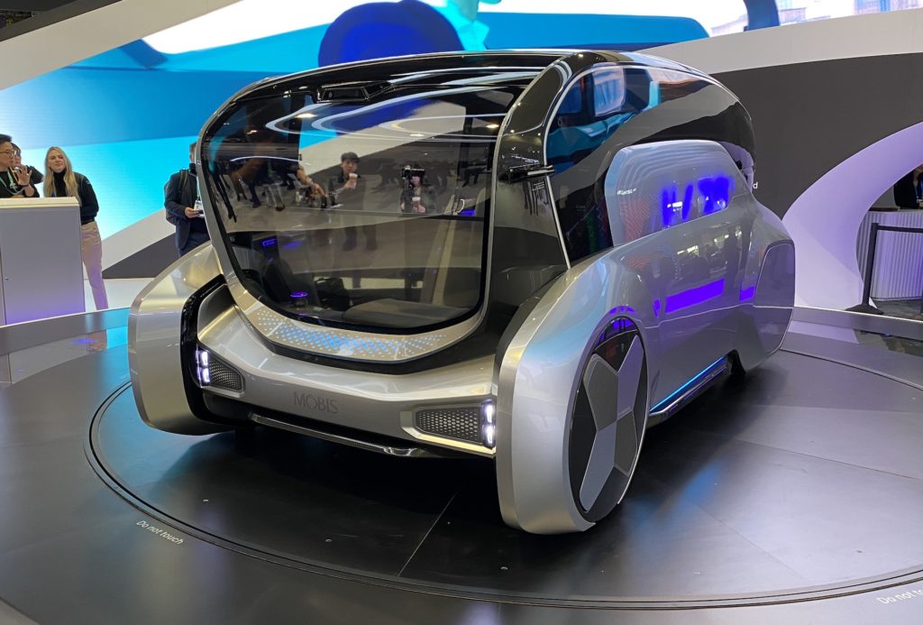 Hyundai Mobis M.Vision S // Source : Maxime Claudel pour Numerama Hyundai Mobis M.Vision S // Source : Maxime Claudel pour Numerama