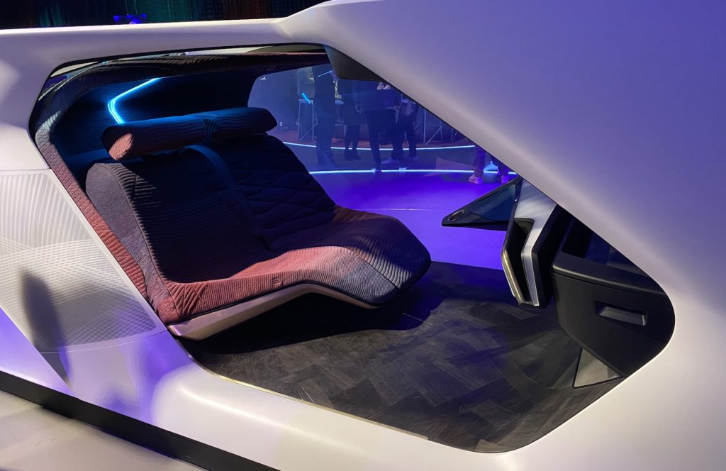 BMW i Interaction Ease // Source : Maxime Claudel pour Numerama