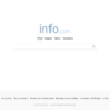 La page d'accueil d'Info.com