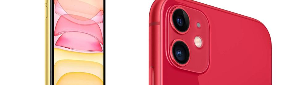 iPhone 11 Jaune et Rouge