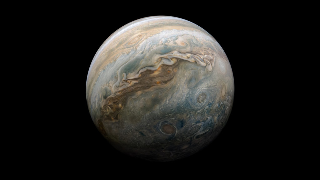 Jupiter. // Source : Flickr/CC/Kevin Gill (photo recadrée)