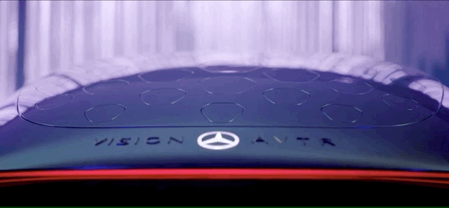 Les capteurs de la voiture concept de Mercedes-Benz