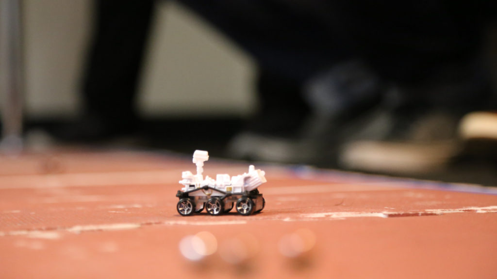 Un rover miniature. // Source : Flickr/CC/Nasa Jet Propulsion Laboratory (photo recadrée)