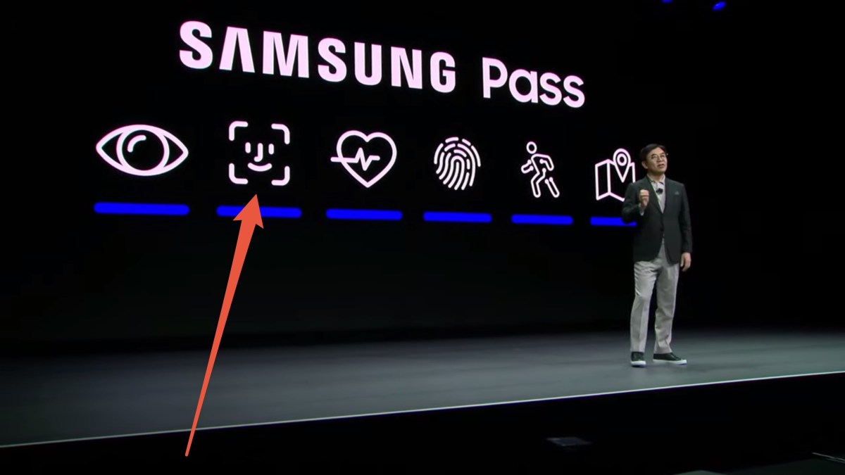 Le logo affiché pendant la conf Samsung au CES 2020 // Source : YouTube/Samsung