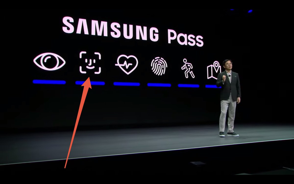 Le logo affiché pendant la conf Samsung au CES 2020 // Source : YouTube/Samsung