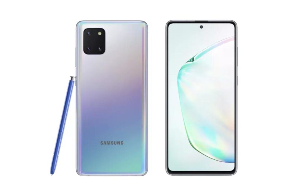 Samsung Galaxy Note 10 Lite // Source : Samsung Samsung Galaxy Note 10 Lite // Source : Samsung