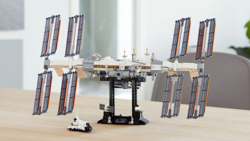 L'ISS en jouet Lego. // Source : Lego (photo recadrée)