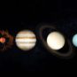 Les planètes du système solaire. // Source : Pxfuel/CC0 (photo recadrée)
