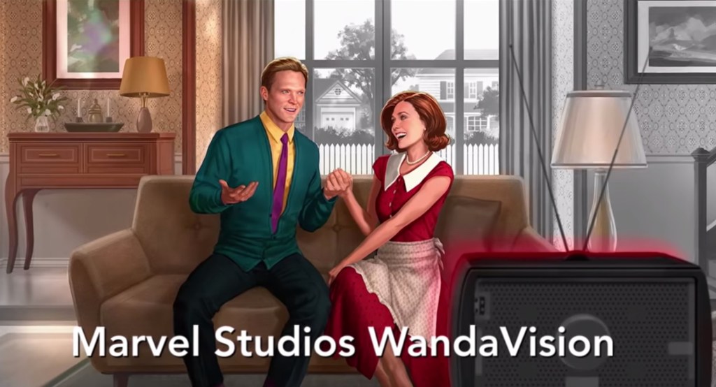 Image promotionnelle de WandaVision // Source : YouTube/Disney+