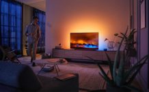 Le téléviseur Philips OLED 804 en situation // Source : Philips 